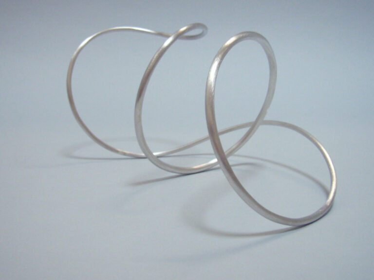 Silver bangle