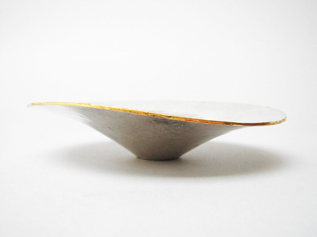 forged silver bowl designed by Yuki Kamiya in 2006
